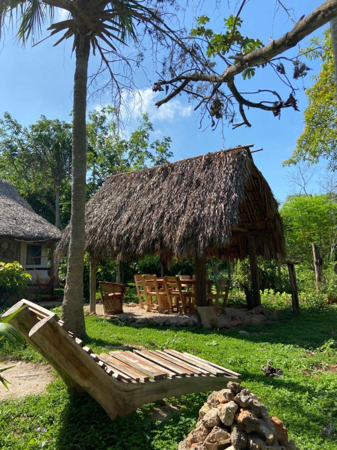 Encantadora Villa Maya Tradicional En Rancho Agroecologico Tzucaceb Zewnętrze zdjęcie