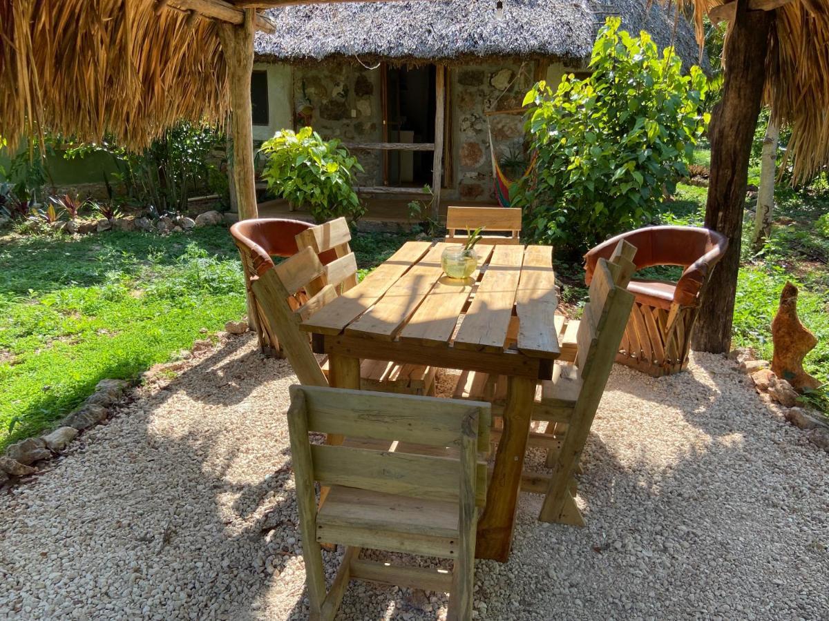 Encantadora Villa Maya Tradicional En Rancho Agroecologico Tzucaceb Zewnętrze zdjęcie