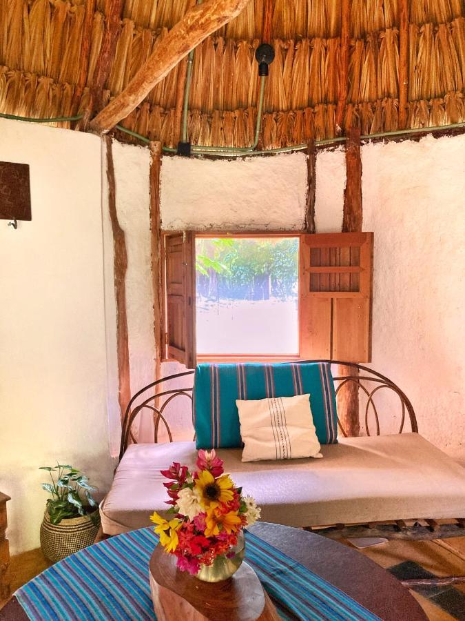 Encantadora Villa Maya Tradicional En Rancho Agroecologico Tzucaceb Zewnętrze zdjęcie