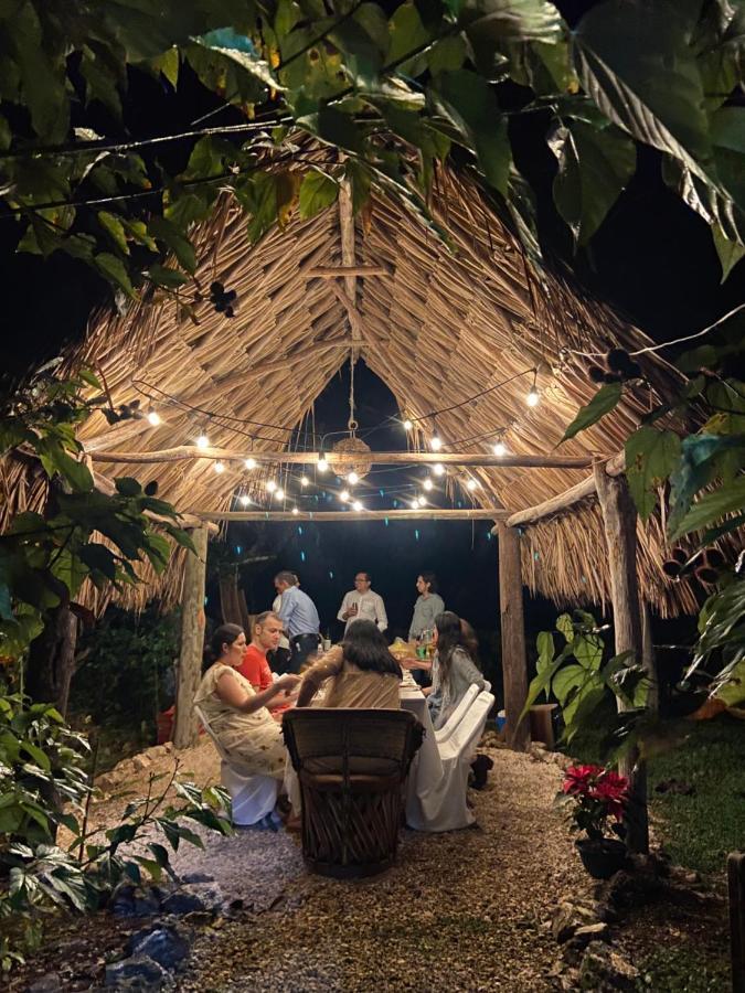 Encantadora Villa Maya Tradicional En Rancho Agroecologico Tzucaceb Zewnętrze zdjęcie