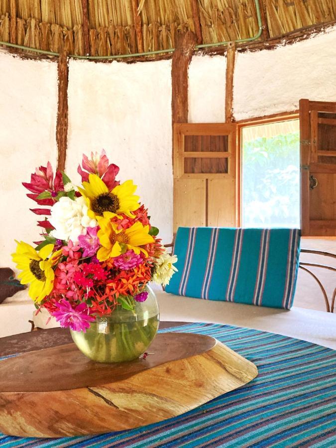 Encantadora Villa Maya Tradicional En Rancho Agroecologico Tzucaceb Zewnętrze zdjęcie