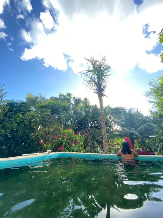 Encantadora Villa Maya Tradicional En Rancho Agroecologico Tzucaceb Zewnętrze zdjęcie