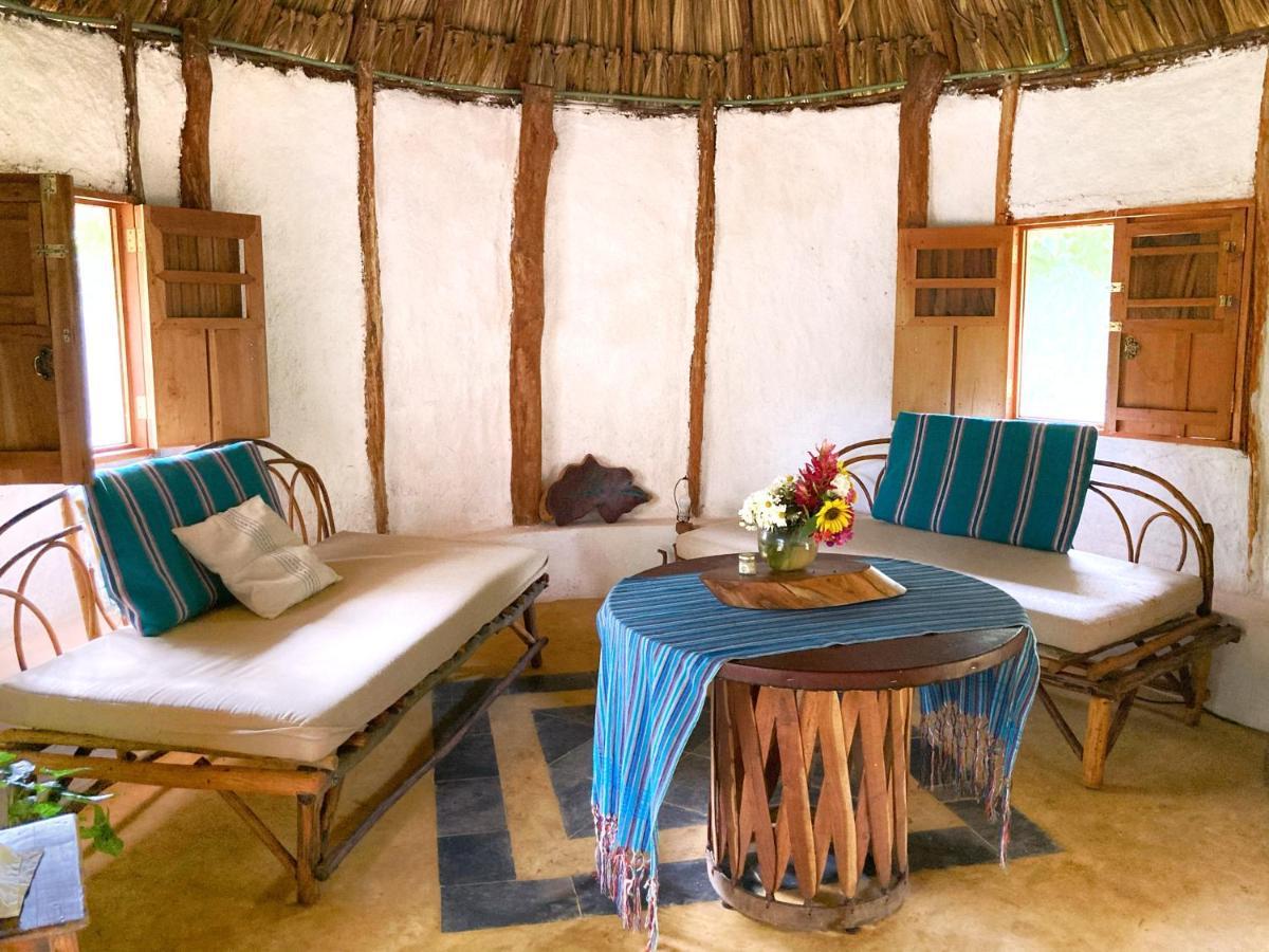 Encantadora Villa Maya Tradicional En Rancho Agroecologico Tzucaceb Zewnętrze zdjęcie